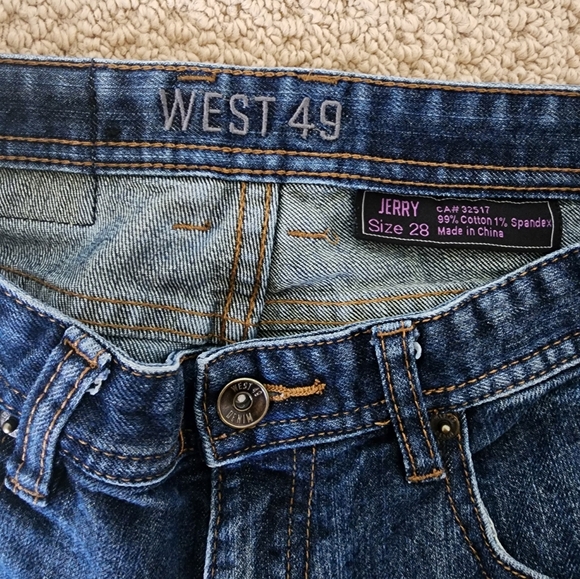 Lot of 2 West 49 Youth Jeans Size 28 - Picture 2 of 7